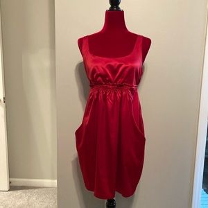 BCBGeneration Red Cocktail Dress Small